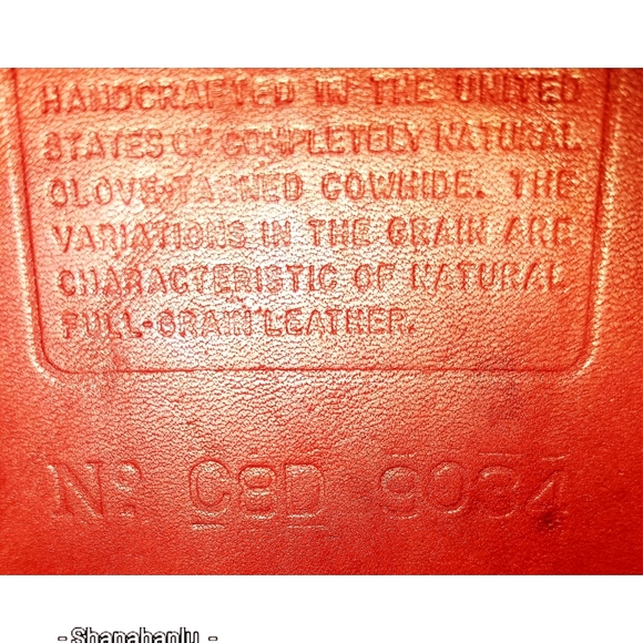 Coach RARE VTG 9034 Red Leather Ergo Flap Bag 💋 - Picture 7 of 13